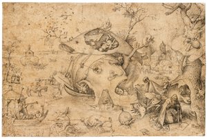 Szent Antal megkísértése alkotó: Pieter Brueghel the Elder