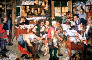 Bérleti nap, c1584-1638 alkotó: Pieter Brueghel the Younger
