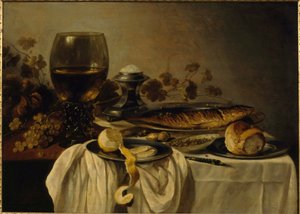 Reggeli alkotó: Pieter Claesz