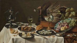 Csendélet pulyka pitével Csendélet pulyka pitével alkotó: Pieter Claesz