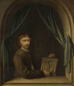 Egy festő portréja alkotó: Pieter Cornelisz. van Egmondt (attributed to)