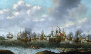 A hollandok rajtaütése a Medway folyón (Anglia), 1667 júniusában