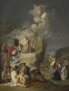 Mózes és a rézkígyó, 1625-46 körül