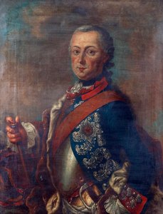 II. Porosz Frigyes, Nagy Frigyesként ismert - II. Porosz Frigyes (1712-1786) portréja, Pieter Frederik De la Croix (1709-1782), - Olaj, vászon, 51x39 - Magángyűjtemény alkotó: Pieter Frederik de la Croix