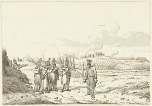 Egy vándorjárőr, 1813-1814 alkotó: Pieter Gerardus van Os (signed by artist)