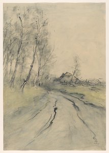 szárazföldi útvonal alkotó: Pieter H.J.J. Ras (signed by artist)