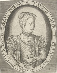 Francia Ferenc portréja 1544-1560 alkotó: Pieter Heyden van der