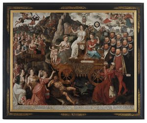 Az 1577-es németországi béke allegóriája alkotó: Pieter II Claeissens