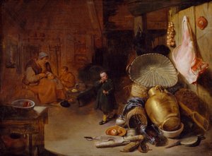 Belső figurákkal, 1643 alkotó: Pieter Jacobsz Duyfhuysen