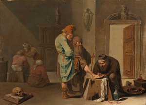 A lábműtét alkotó: Pieter Jansz. Quast