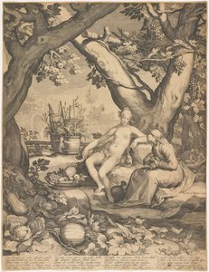 Vertumnus és Pomona alkotó: Pieter Jansz Saenredam