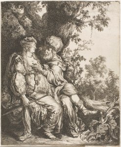 Juda és Thamar alkotó: Pieter Lastman