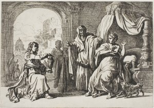 Sophonisba átveszi a mérgezett kupát alkotó: Pieter Lastman