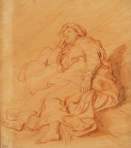 Tanulmány Rachel alakjáról, 1621 körül. alkotó: Pieter Lastman