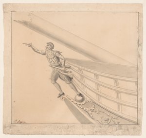 Távcsöves férfi figurája alkotó: Pieter Luypen (signed by artist)