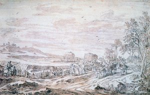 Táj kaszásokkal, c1615-1661