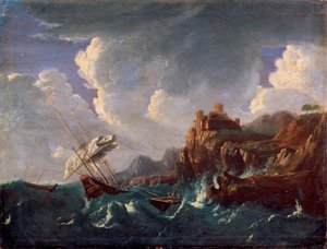 „Viharos tenger”, 17. század. alkotó: Pieter Mulier the Younger