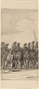 Marie de Medici belépése Amszterdamba [6/5. tábla] alkotó: Pieter Nolpe