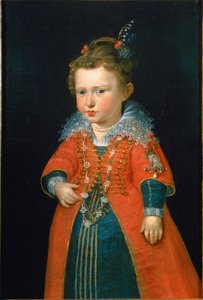 Eleonora Gonzaga 1598-1655, két évesen, kb. 1600.