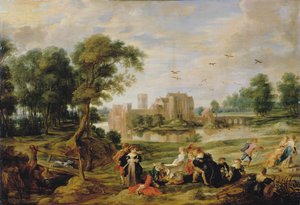 Az ekereni kastélypark, 1527-1530.
