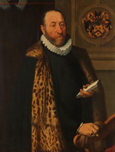 Mattheus Augustijnsz Steyn, a dokkumi Északi Negyed Admiralitás Kollégiumának tanácsosának portréja alkotó: Pieter Pietersz. (I)