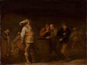 The Yielding of War Booty c. 1635. alkotó: Pieter Quast