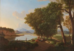 Az Aqua Cetosa Róma közelében alkotó: Pieter Rudolph Kleijn