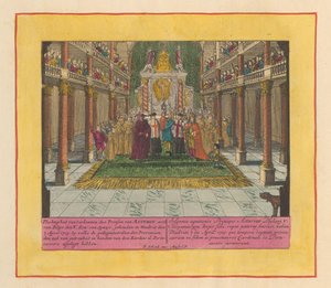 Lajos Fülöp, Asztúria hercegének és V. Fülöp spanyol király fiának elismerése, 1709 Asztúria hercege, V. Fülöp fia elismerésének ünnepe kon. Spanyolország 1709. április 7-én tartott Madridban, amelyen a PR képviselői