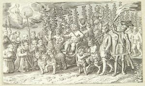 Bacchus diadalmenete Thébába
