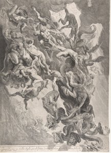Az elkárhozottak bukása, 1642. alkotó: Pieter Soutman