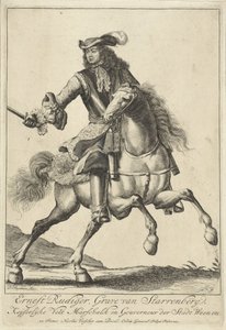 Ernst Rüdiger van Starhemberg lovas portréja