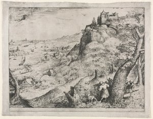 A nyúl vadászat alkotó: Pieter The Elder Brueghel