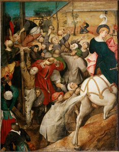Szent Márton bora, részlet. (olaj, fa alkotó: Pieter Bruegel the Elder
