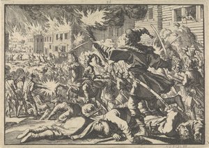 Harcok Moszkva utcáin oroszok és lengyelek között 1611-ben, 1698-ban