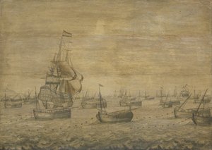 A holland heringflotta alkotó: Pieter Vogelaer