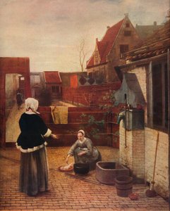A holland udvar, c1658, 1911 alkotó: Pieter de Hooch