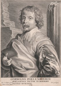Cornelius Poelenbourch, holland kiskorú festő, emberi alakok