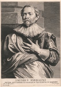 Jacobus Jordaens, Antwerpen festője, az emberi alakokról, őrnagyon