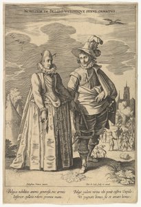 Nemesek Hollandiában Mindkét nemi dísz, a Fashions of Different Nations.n.d.