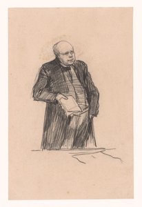 dr. Schaepman a képviselőházban alkotó: Pieter de Josselin