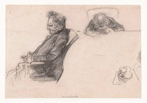 Heemskerck miniszter a képviselőházban alkotó: Pieter de Josselin