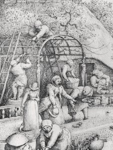 A tavasz részlete alkotó: Pieter Bruegel the Elder