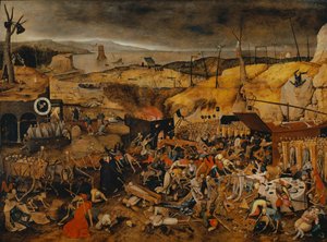 A halál diadala, 1608 körül alkotó: Pieter Brueghel the Younger