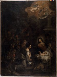 A Pásztorok imádása alkotó: Pieter van (after) Mol
