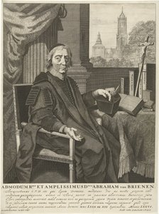 Abraham van Brienen lelkész portréja alkotó: Pieter van Dijck