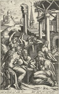 A Pásztorok imádata alkotó: Pieter van der Heyden