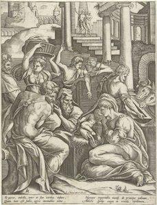 A Pásztorok imádata alkotó: Pieter van der Heyden