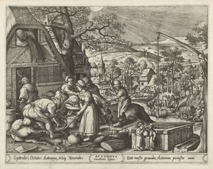 Ősz Ősz (cím a tárgyon) A négy évszak (sorozat címe) alkotó: Pieter van der Heyden