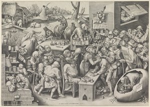 Kővágó vagy a mallegemi boszorkány alkotó: Pieter van der Heyden