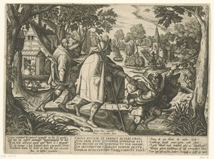 Példabeszéd a két vakról alkotó: Pieter van der Heyden